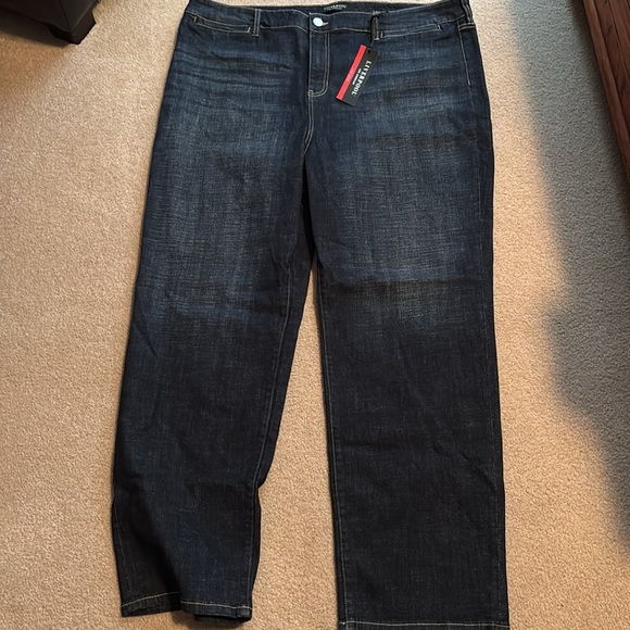 NWT Liverpool High Rise Jeans 24 Women's W Straight - Picture 4 of 6